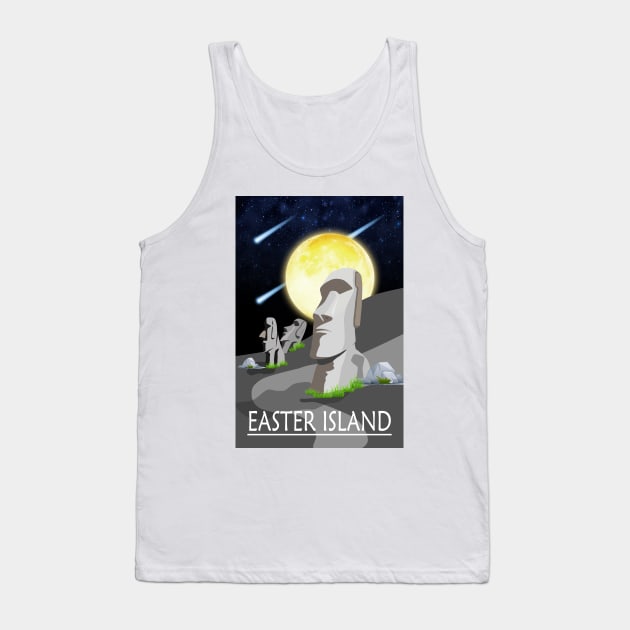 Easter Island Tank Top by Jenex